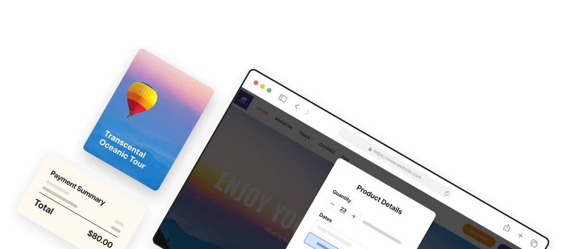 Online reservation software
