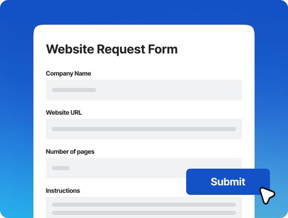 Submit Website Request