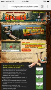 Mobile Friendly Smoky Mountins