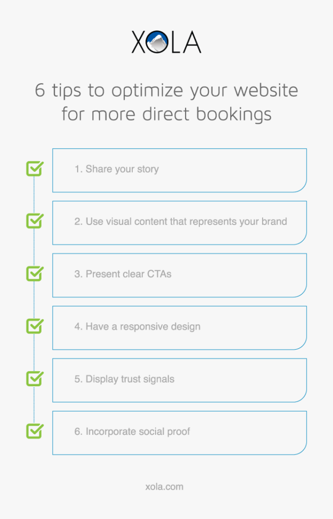 6 tips to optimize your website for more direct bookings