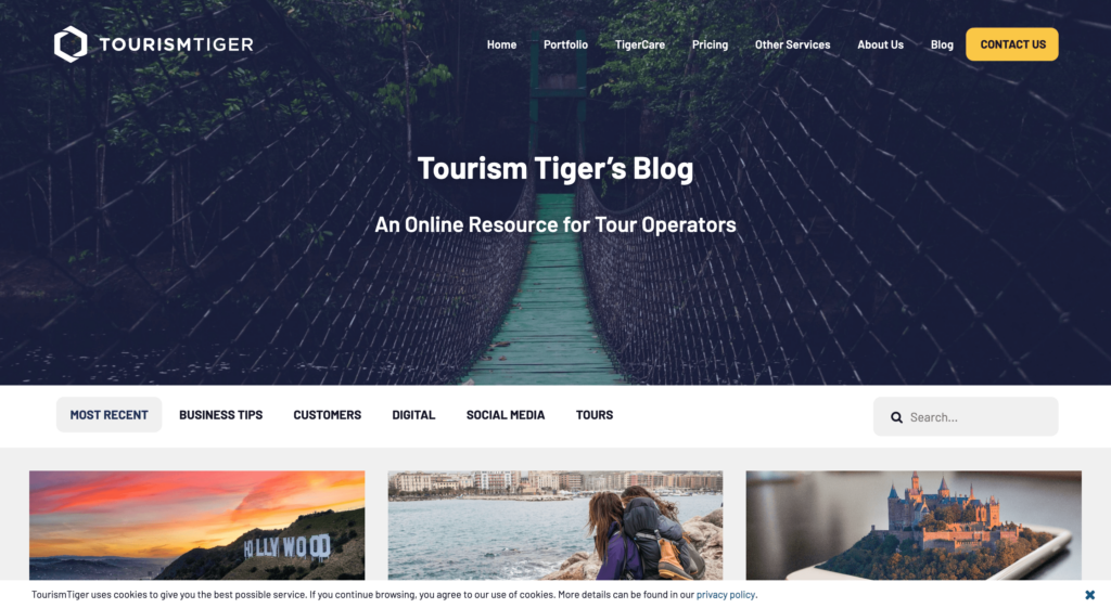 tourism tiger blog