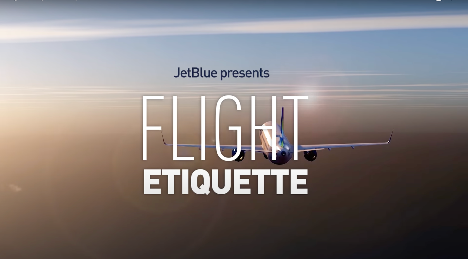 Jetblue video marketing