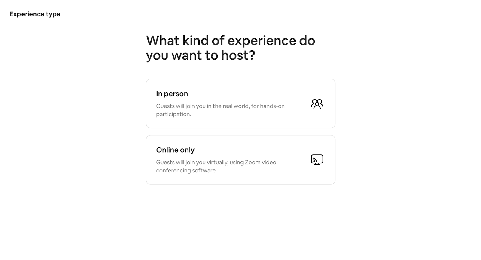 Airbnb host example