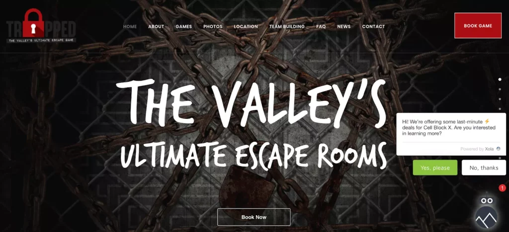 Valley's escape room