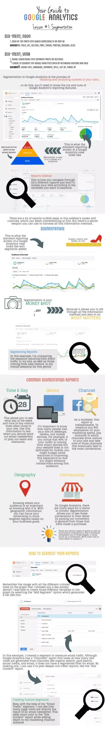 google analytics guide lesson 2 segmentation
