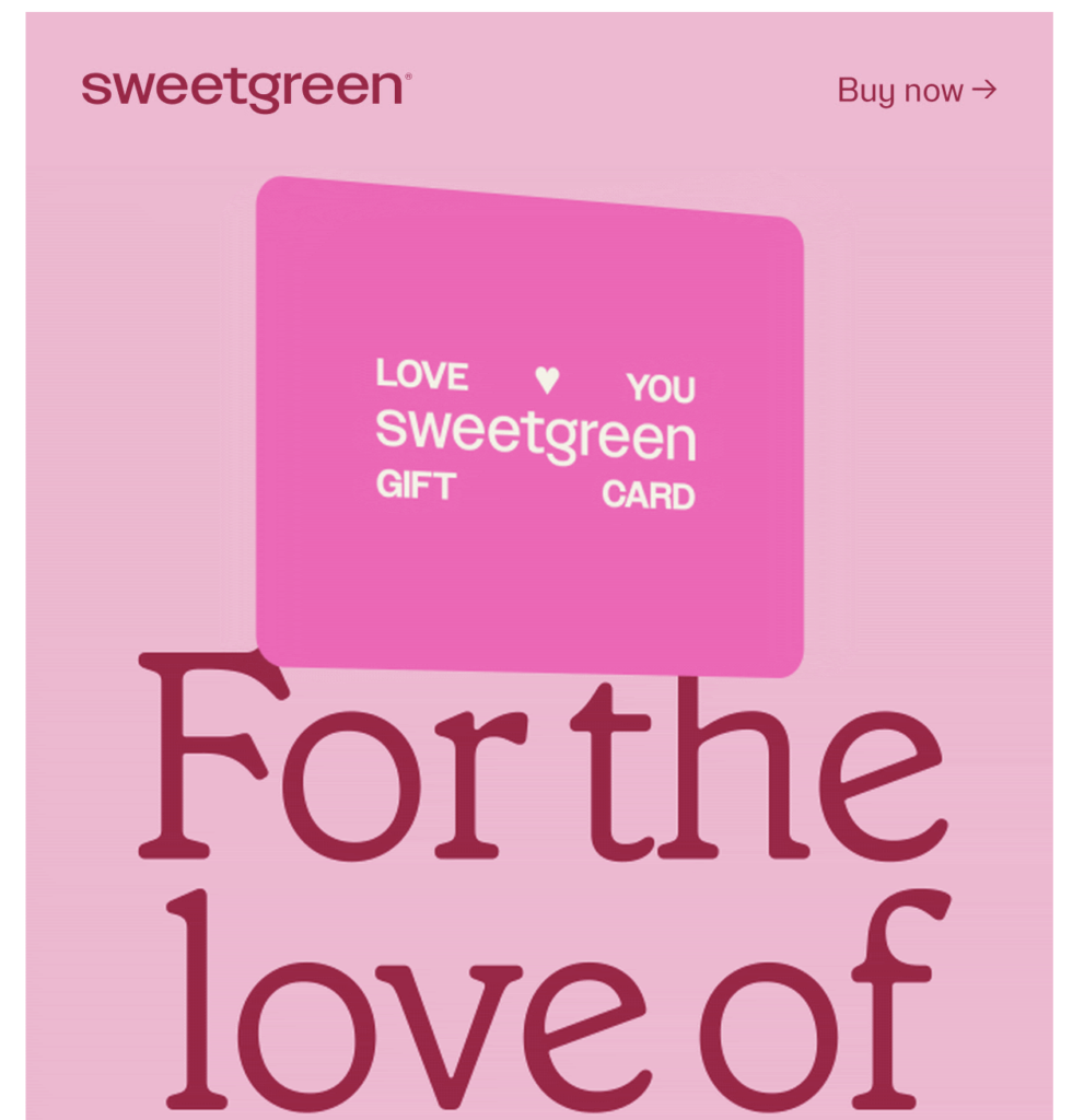 Sweetgreen discount refer a friend